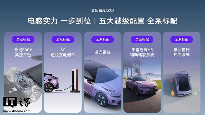 全新领克20上市：全系标配激光雷达，限时专享价11.88万元起