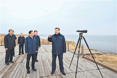 习近平在内蒙古乌兰察布考察时强调 统筹高质量发展和高水平保护 坚定不移走生态优先绿色发展之路