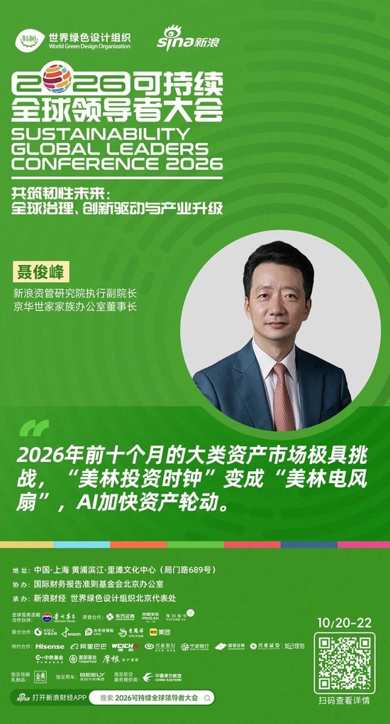 京华世家聂俊峰受邀主持2026ESG全球领导者大会资管闭门专场	，共探收益变局下资产配置新逻辑